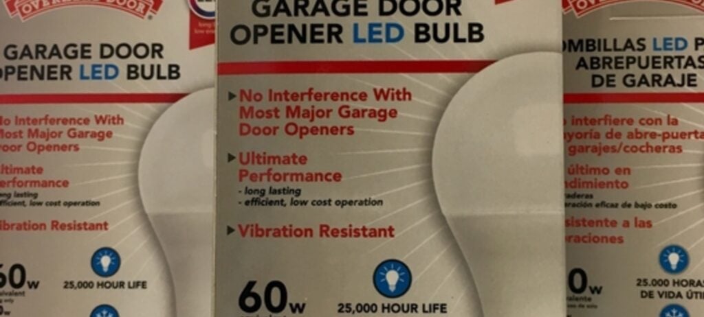Overhead Door Garage Door Opener Led Bulb